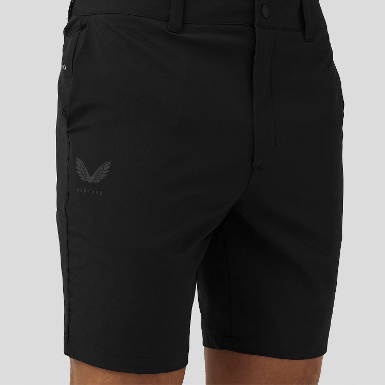  Castore Club Golf Shorts (Black) Lightweight Design With ProTek Technology