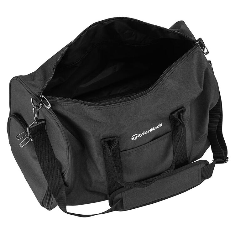  TaylorMade Performance Golf Duffle Bag (Black/Grey) Practical Design With Large Storage Pockets