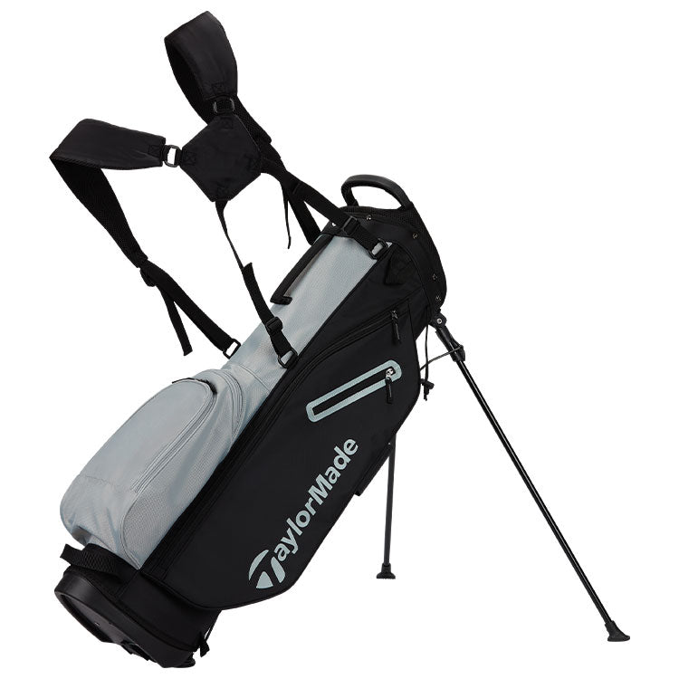  TaylorMade Tour Classic Golf Stand Bag (Black/Grey) Lightweight Performance With Great Features