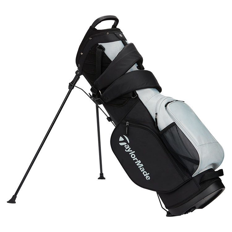  TaylorMade Tour Classic Golf Stand Bag (Black/Grey) Lightweight Performance With Great Features
