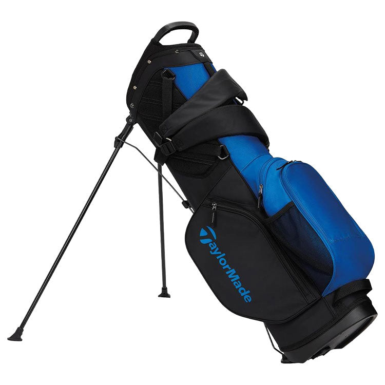  TaylorMade Tour Classic Golf Stand Bag (Black/Royal) Lightweight Performance With Great Features