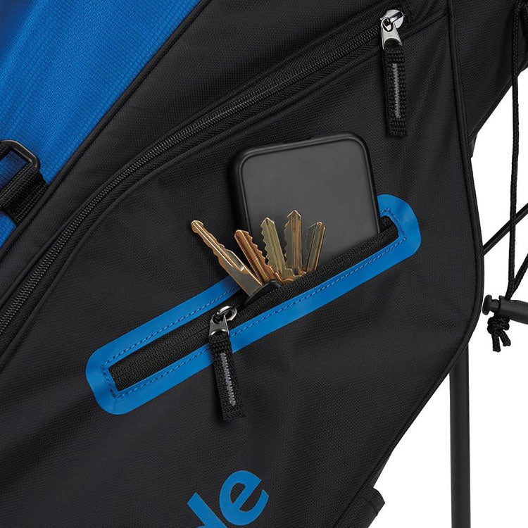  TaylorMade Tour Classic Golf Stand Bag (Black/Royal) Lightweight Performance With Great Features