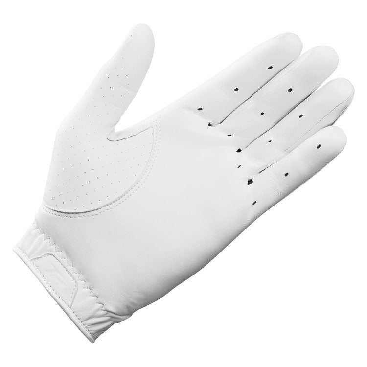  TaylorMade Tour Preferred Golf Glove (White / Right Handed Golfer) Superior Feel With Ultra Thin Cabretta Leather