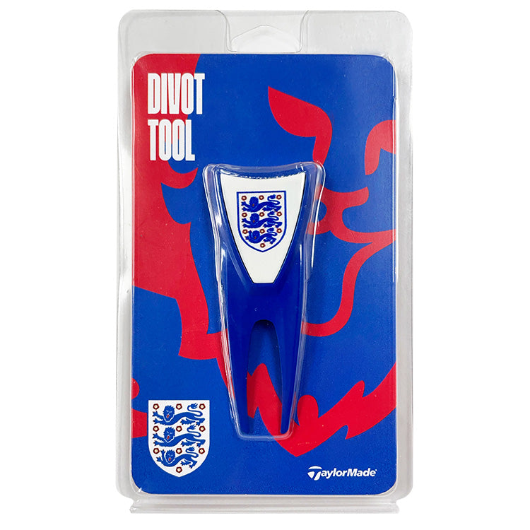  TaylorMade England Mission Alignment Golf Divot Tool Official England Merchandise With Crested Logo