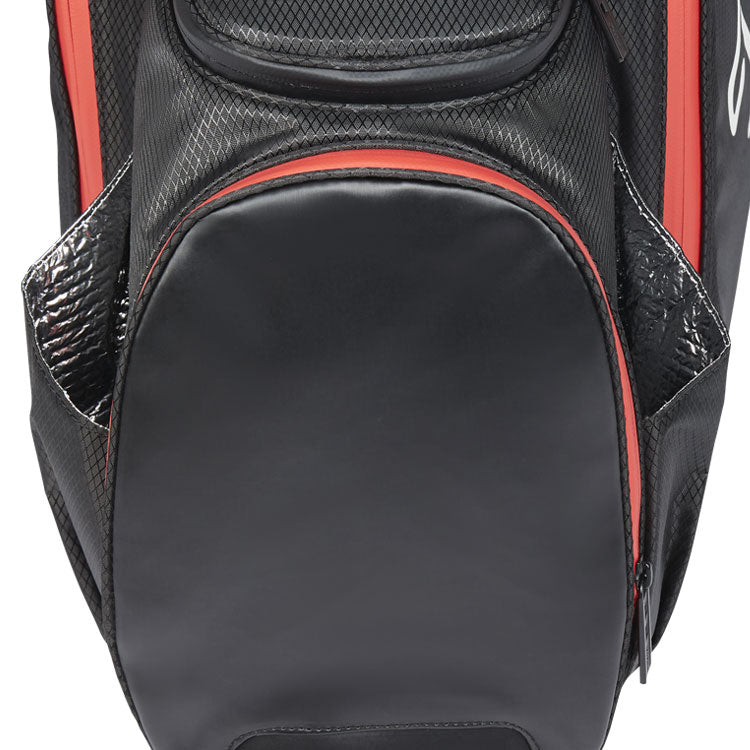  Titleist Players 5 StaDry Golf Stand Bag (Black/Black/Red) Enhanced Organisation With More Features