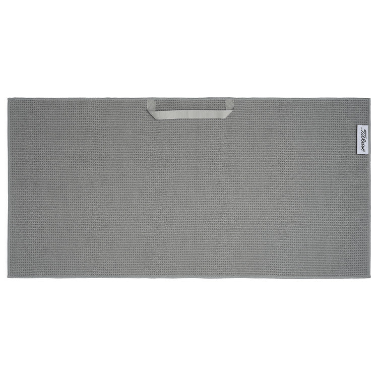  Titleist Players Microfibre Golf Towel (Grey) Improved Absorbency With Microfibre Fabric