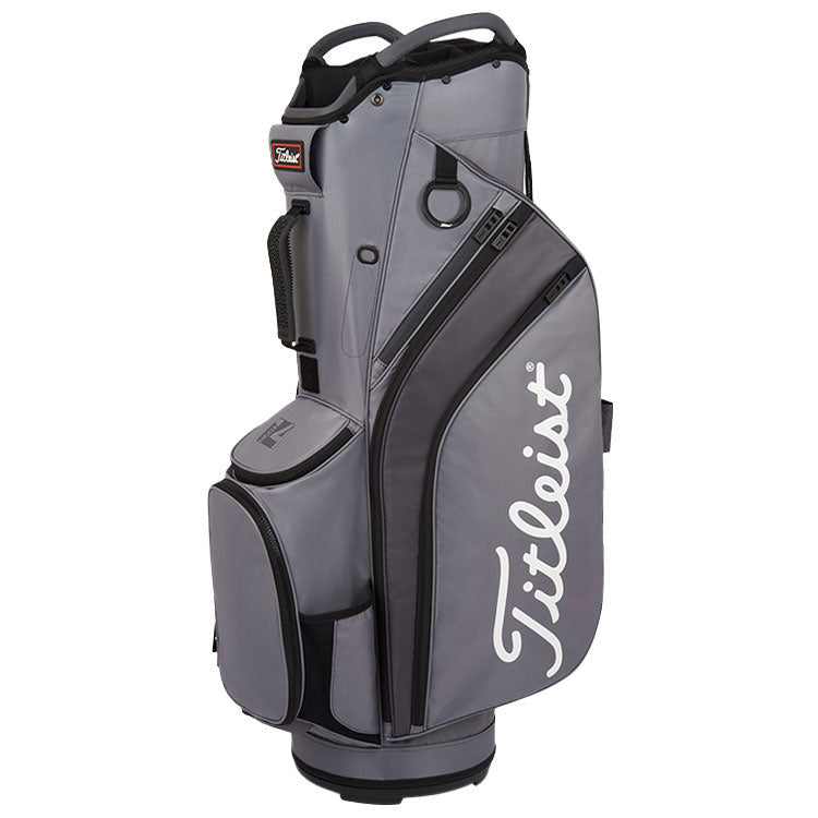  Titleist Cart 14 Lightweight Golf Cart Bag (Charcoal/Graphite/Black) Lightweight Design With Improved Features