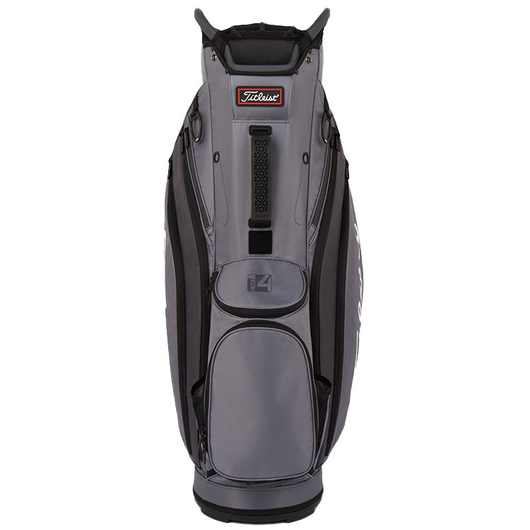  Titleist Cart 14 Lightweight Golf Cart Bag (Charcoal/Graphite/Black) Lightweight Design With Improved Features