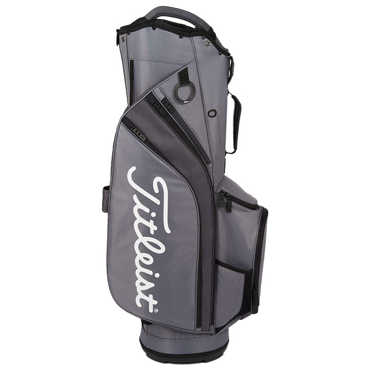  Titleist Cart 14 Lightweight Golf Cart Bag (Charcoal/Graphite/Black) Lightweight Design With Improved Features