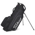  Titleist Hybrid 14 Golf Stand Bag (Black/Graphite) 14 Way Divider With Trolley Friendly Base