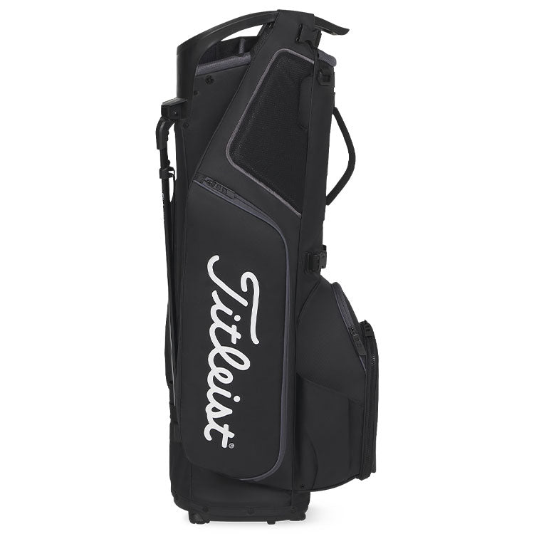 Titleist Hybrid 14 Golf Stand Bag (Black/Graphite) 14 Way Divider With Trolley Friendly Base