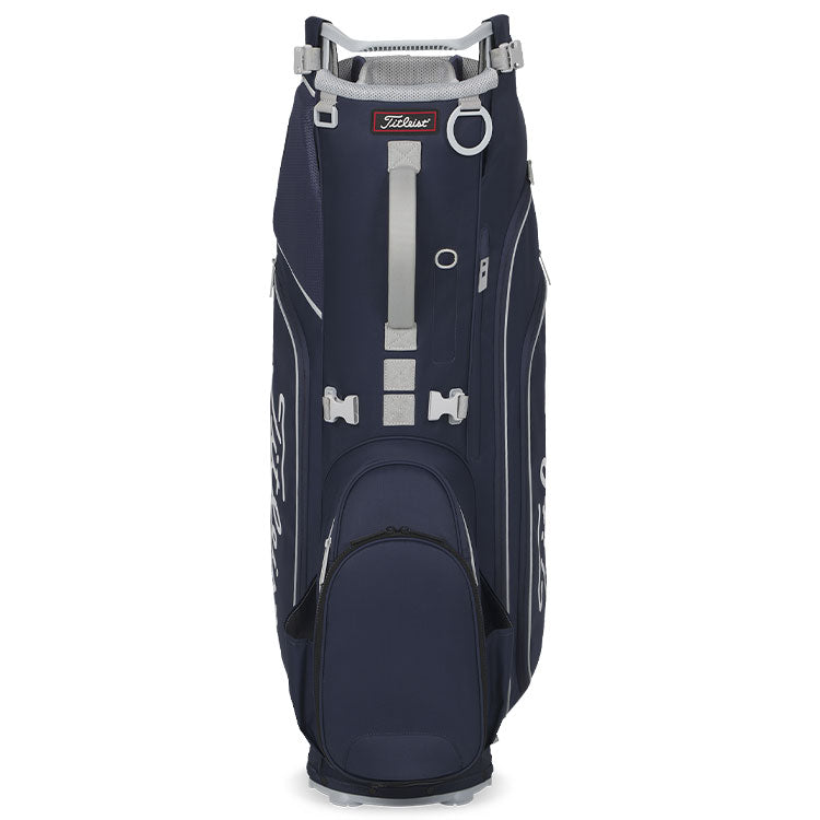  Titleist Hybrid 14 Golf Stand Bag (Navy/Marble) 14 Way Divider With Trolley Friendly Base