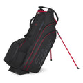  Titleist Hybrid 14 StaDry Golf Stand Bag (Black/Black/Red) Fully Waterproof With Trolley Friendly Base