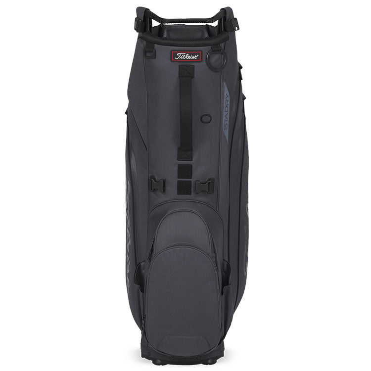  Titleist Hybrid 14 StaDry Golf Stand Bag (Graphite) Fully Waterproof With Trolley Friendly Base