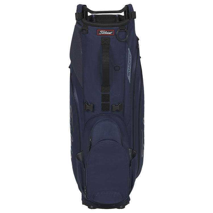  Titleist Hybrid 14 StaDry Golf Stand Bag (Navy) Fully Waterproof With Trolley Friendly Base