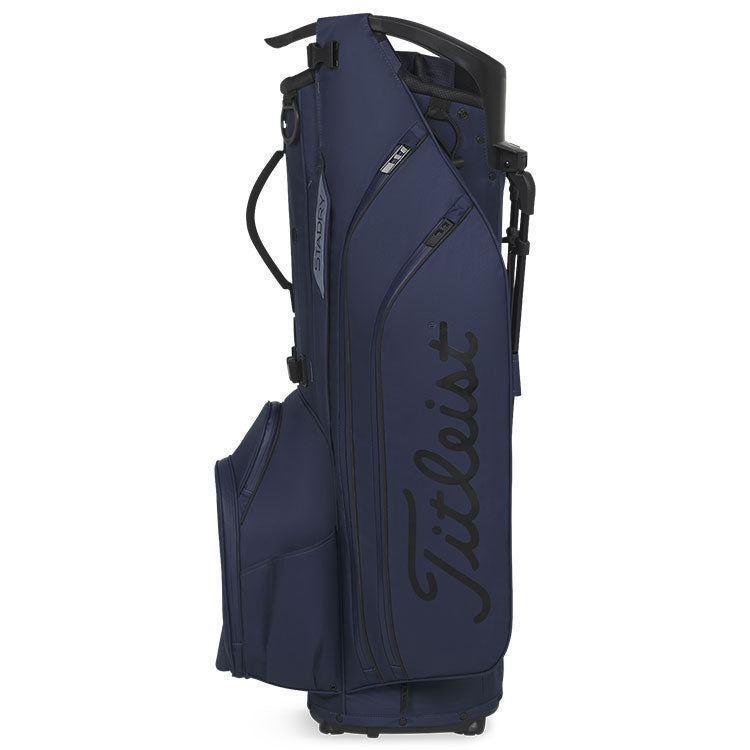  Titleist Hybrid 14 StaDry Golf Stand Bag (Navy) Fully Waterproof With Trolley Friendly Base