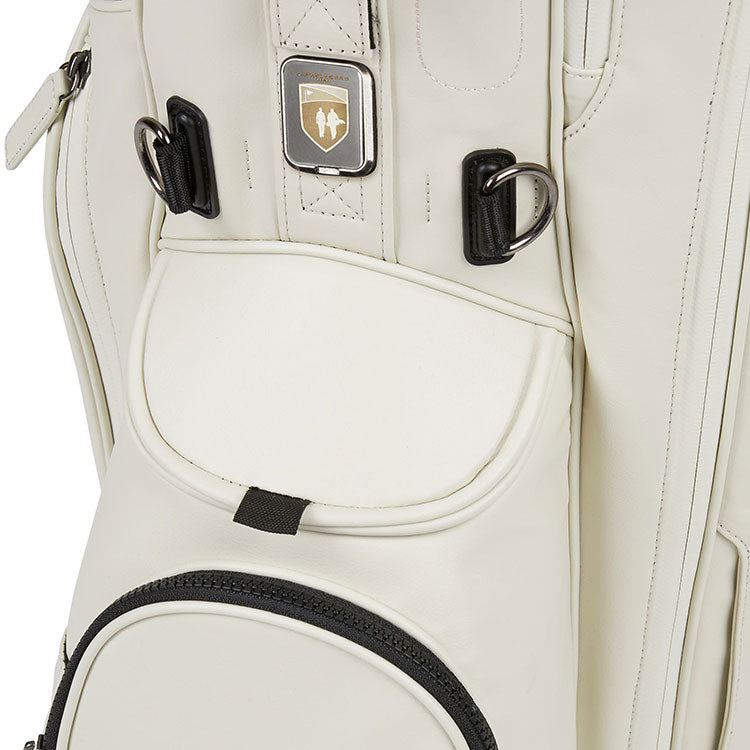  Titleist LINKSLEGEND Classic Members Golf Stand Bag (Cool White) Premium Materials With Innovative Features