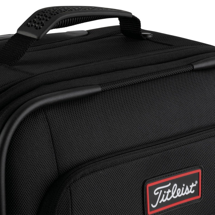  Titleist Players 20 Inch Spinner Travel Case Golf Bag (Black/Red) Ideal For Longer Trips With Spinner Wheel Base