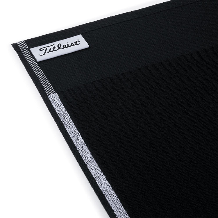  Titleist Players Terry Golf Towel (Black/White) Maximum Absorption With Large Construction