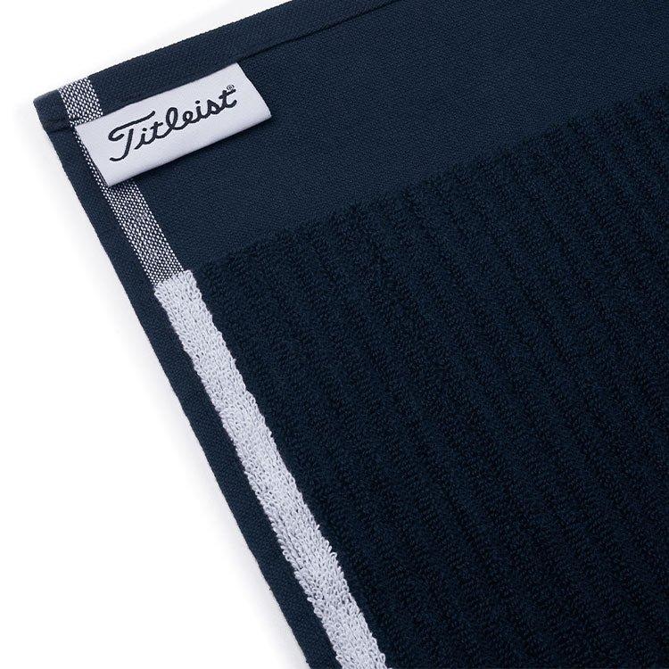  Titleist Players Terry Golf Towel (Navy/White) Maximum Absorption With Large Construction