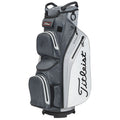  Titleist StaDry 14 Golf Cart Bag (Charcoal/Grey/White) Fully Waterproof With Maximum Storage