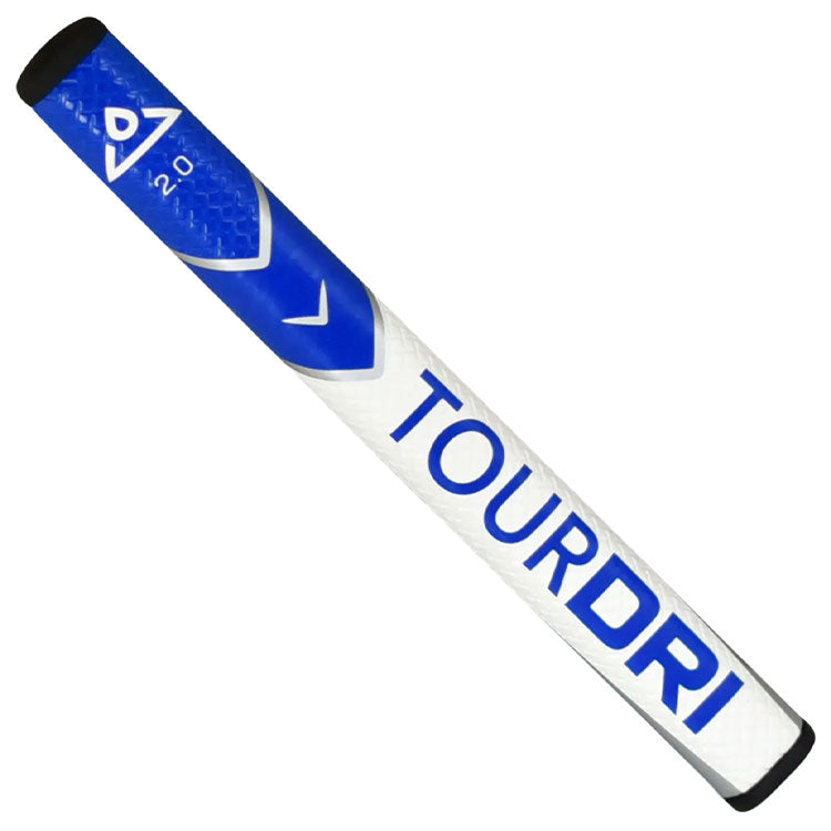  TourDri Flat 2.0 Putter Golf Grip (Blue) Thumb Pad For Enhanced Alignment