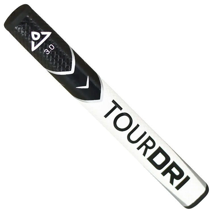  TourDri Flat 3.0 Putter Golf Grip (Black) Thumb Pad For Enhanced Alignment