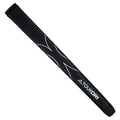  TourDri PU Putter Golf Grip (Black/Silver) Tacky Feel For Enhanced Grip