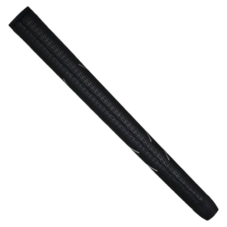  TourDri PU Putter Golf Grip (Black/Silver) Tacky Feel For Enhanced Grip