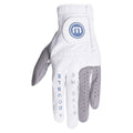  TravisMathew Double Me 2.0 Golf Glove (White / Right Handed Golfer) Premium Leather With Optimal Breathability