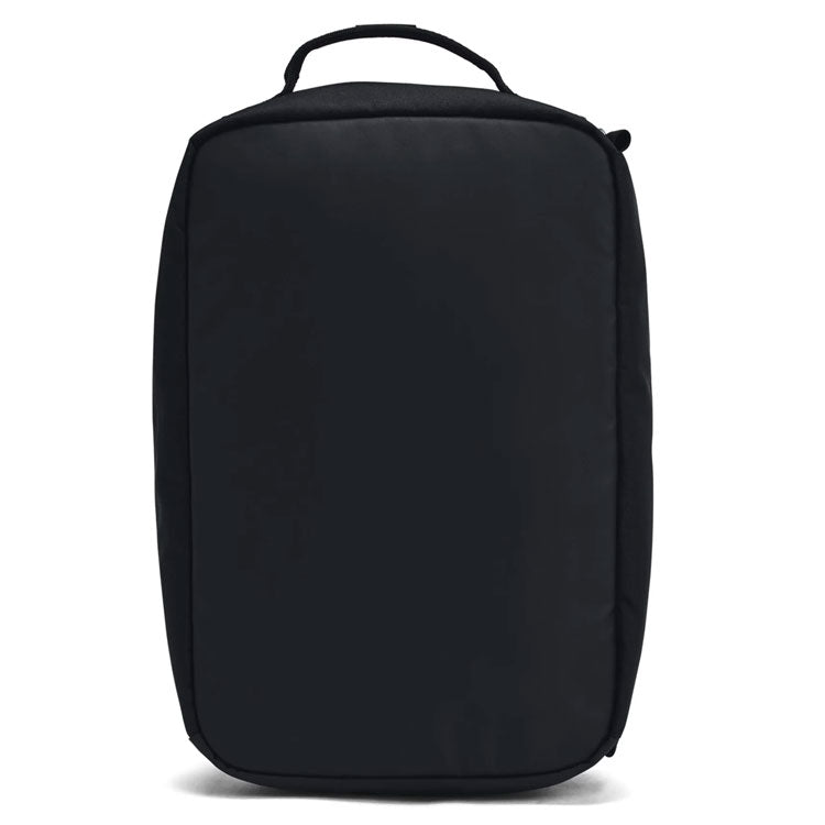  Under Armour Contain Golf Shoe Bag (Black/Metallic Gold) Durable Design With UA Storm Finish