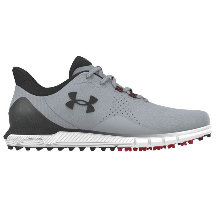  Under Armour Drive Fade SL Golf Shoes (Mod Grey/Mod Grey/Black) HOVR Cushioning With Spikeless Versatility