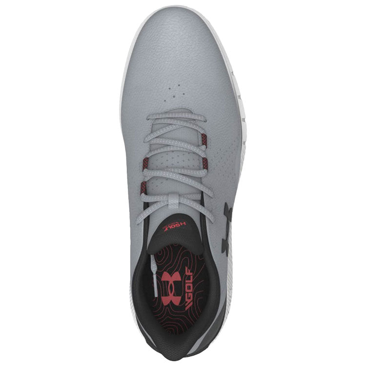  Under Armour Drive Fade SL Golf Shoes (Mod Grey/Mod Grey/Black) HOVR Cushioning With Spikeless Versatility