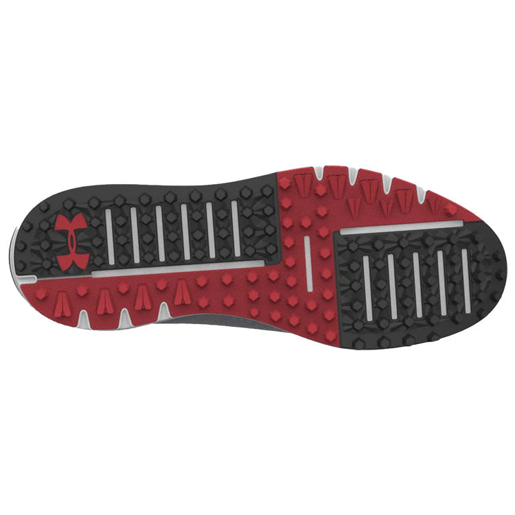  Under Armour Drive Fade SL Golf Shoes (Mod Grey/Mod Grey/Black) HOVR Cushioning With Spikeless Versatility