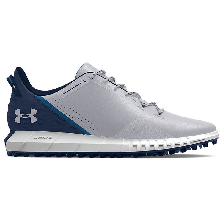  Under Armour HOVR Drive 2 SL Golf Shoes (Mod Gray/Academy) HOVR Cushioning With Waterproof Protection