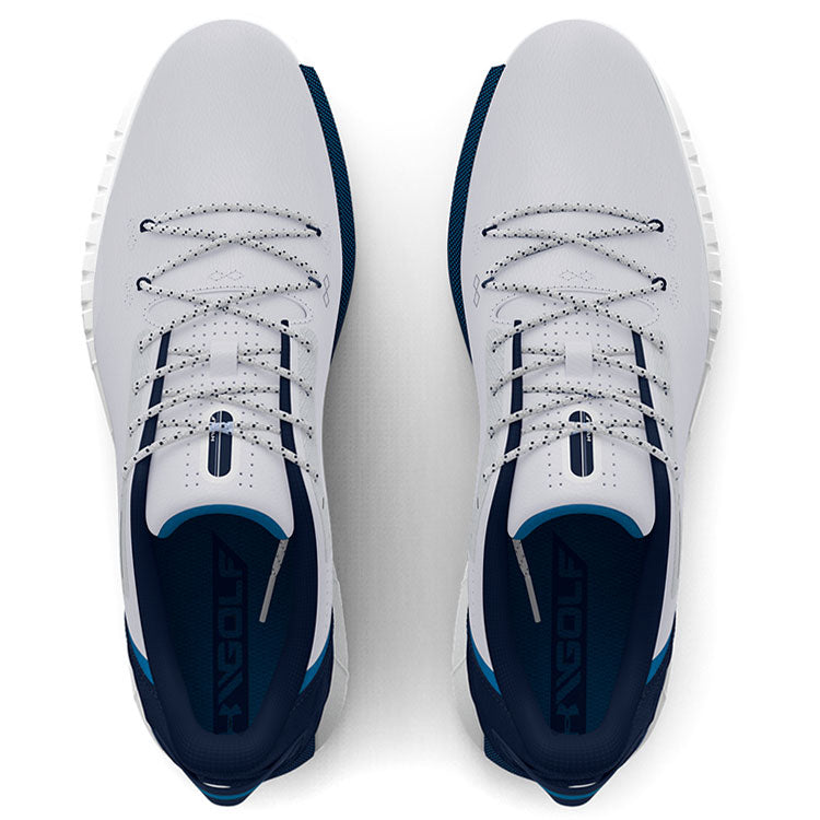 Under Armour HOVR Drive 2 SL Golf Shoes (Mod Gray/Academy) HOVR Cushioning With Waterproof Protection