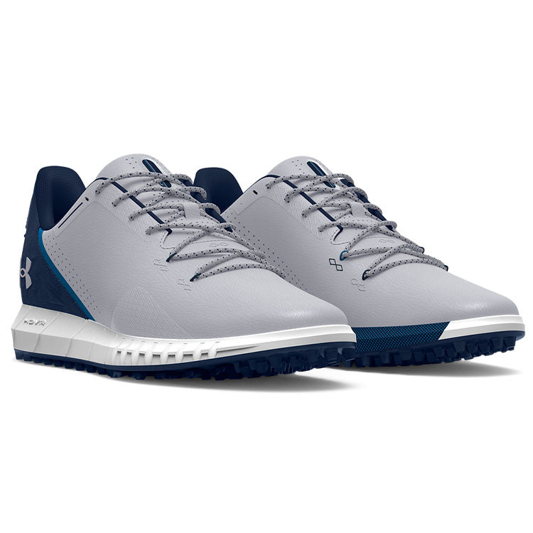  Under Armour HOVR Drive 2 SL Golf Shoes (Mod Gray/Academy) HOVR Cushioning With Waterproof Protection