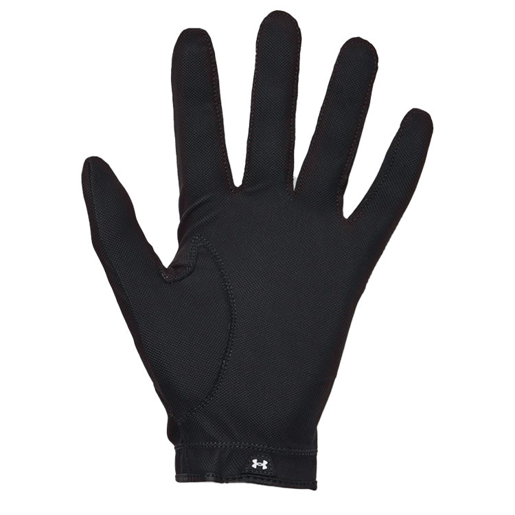  Under Armour Storm Golf Gloves (Pair Pack) (Black/Black/White) Maximum Grip With Water Resistant Finish