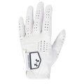  Under Armour Tour Golf Glove (White/Castlerock / Right Handed Golfer) Ventilated Perforations For Breathability