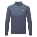  Under Armour Drive Pro Hybrid 1/2 Zip Golf Sweater (Downpour Grey/Black) Brushed Interior For Extra Warmth