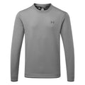  Under Armour Fleece Crewneck Golf Sweater (Castlerock) Brushed Interior For Extra Warmth