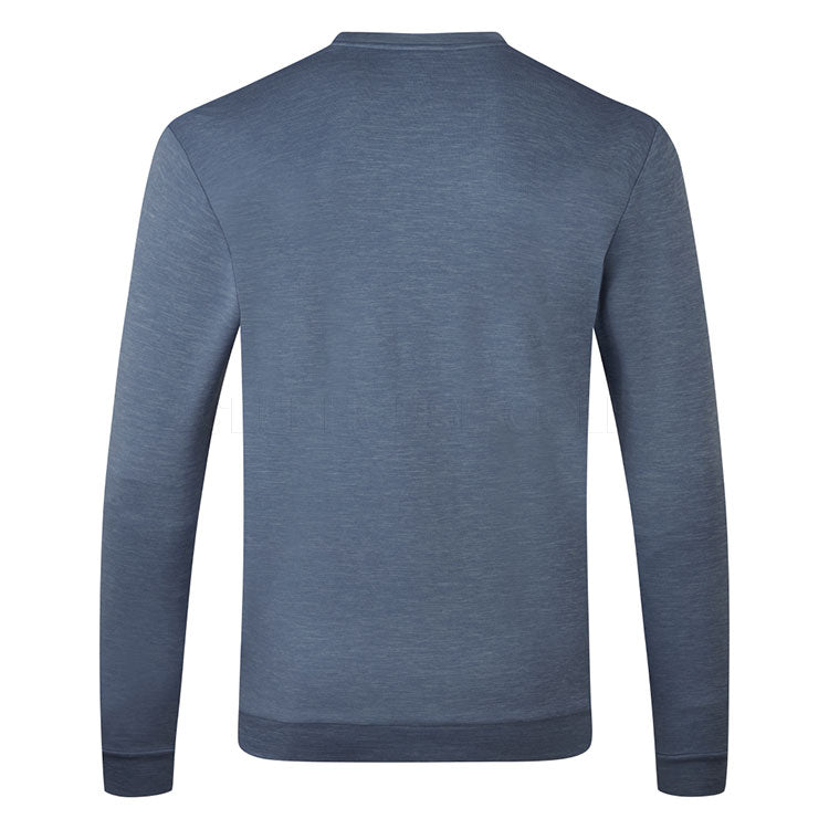  Under Armour Drive Crewneck Golf Sweater (Downpour Grey/Gravel) Brushed Interior For Extra Warmth