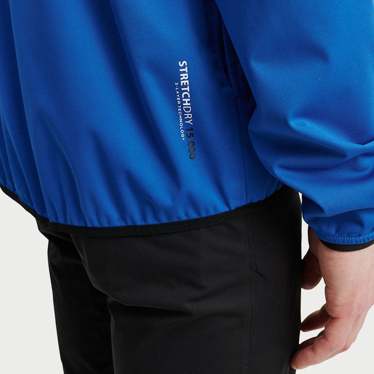  Abacus Bounce Waterproof Hoodie Golf Jacket (Dark Cobalt) Very Breathable With Lightweight Protection