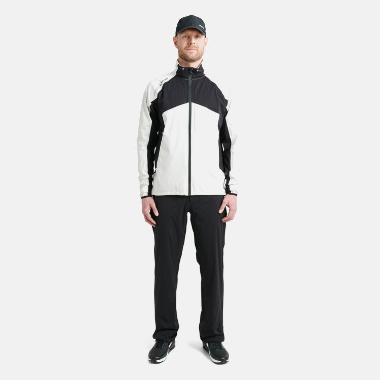  Abacus Pitch Waterproof Golf Jacket (Clam) Very Breathable With Lightweight Protection