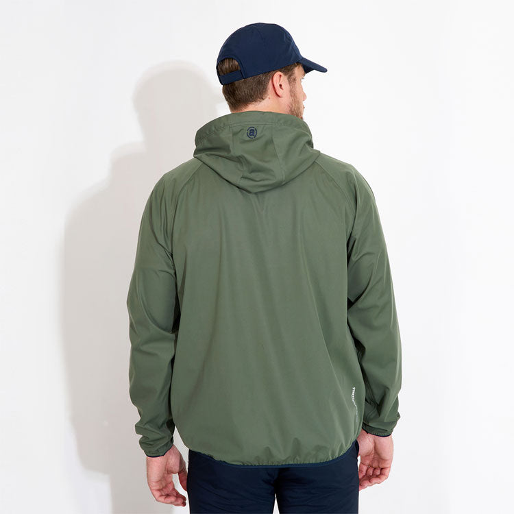  Abacus Bounce Waterproof Hoodie Golf Jacket (Forest) Very Breathable With Lightweight Protection