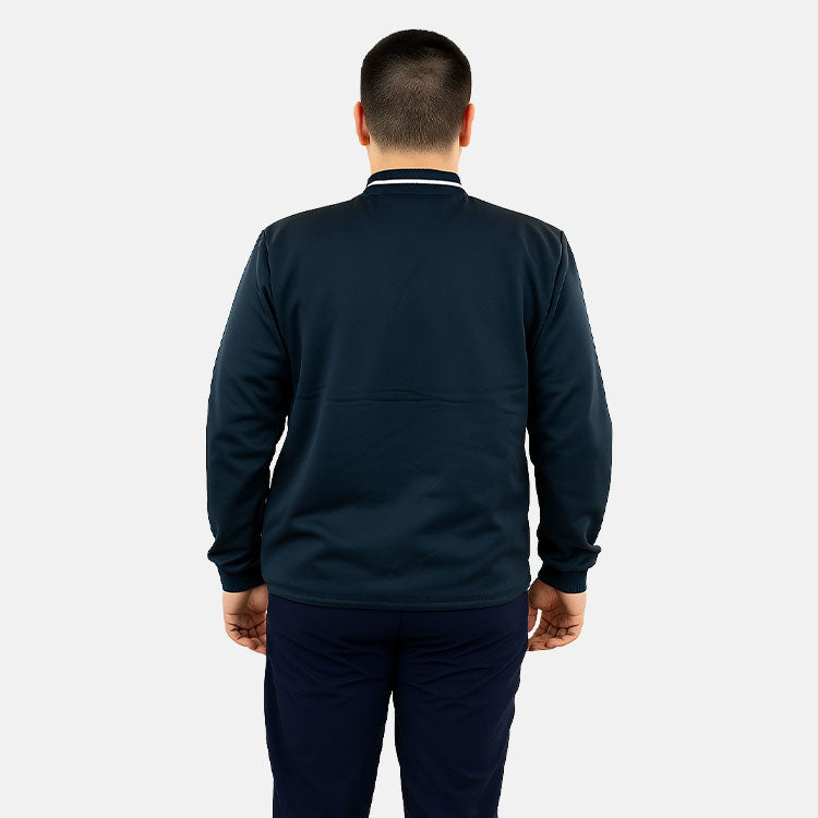  Calvin Klein Mountain Hybrid Full Zip Golf Wind Jacket (Iron Slate) Stylish Functional Design With Water Resistance