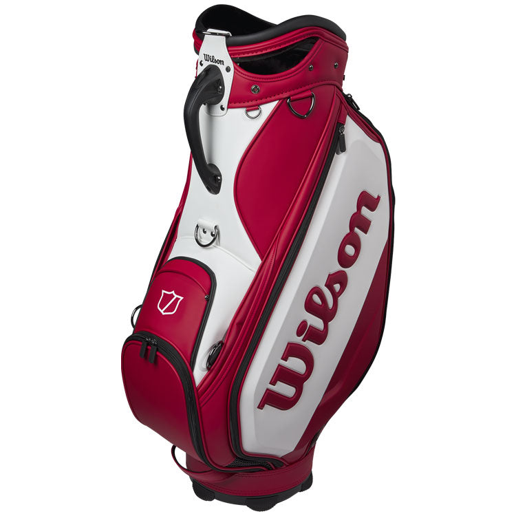  Wilson Golf Tour Staff Red/White (Red/White) Tour Proven Design With Luxurious Detailing