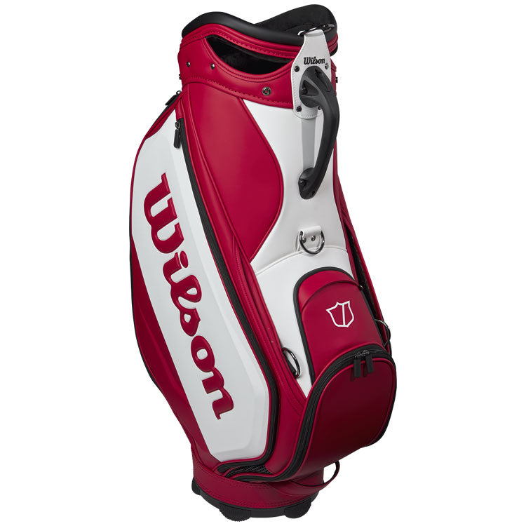  Wilson Golf Tour Staff Red/White (Red/White) Tour Proven Design With Luxurious Detailing