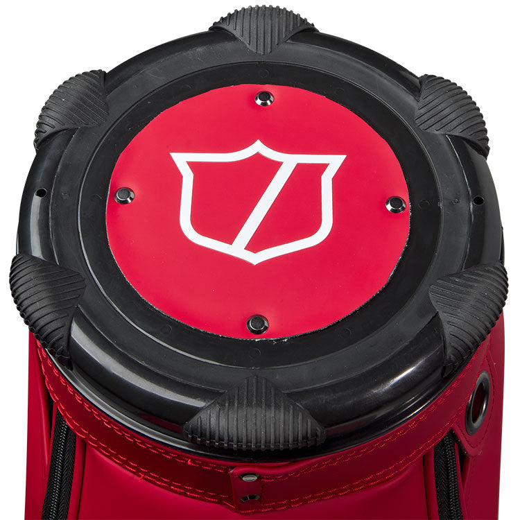  Wilson Golf Tour Staff Red/White (Red/White) Tour Proven Design With Luxurious Detailing