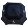  Abacus Square Golf Umbrella (Black) Innovative Square Design With Lightweight Frame